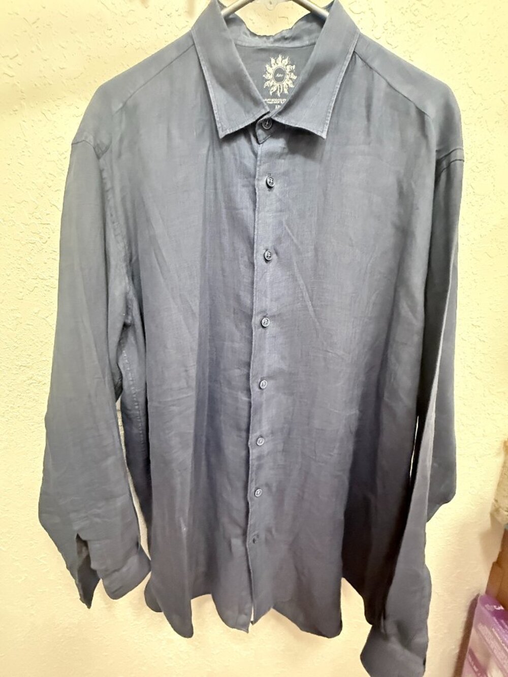 Men's Linen Long Sleeve